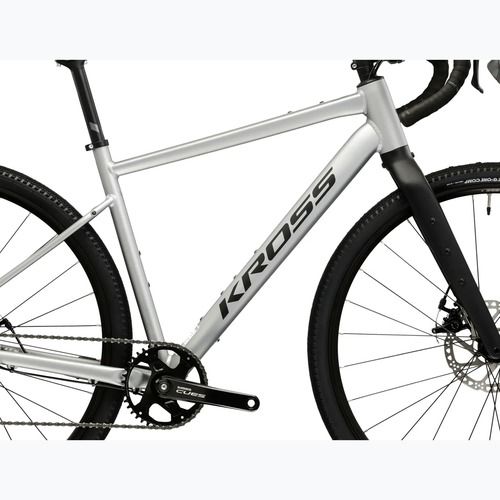 Gravelbike KROSS Esker 1.0 grey/graphite/matte