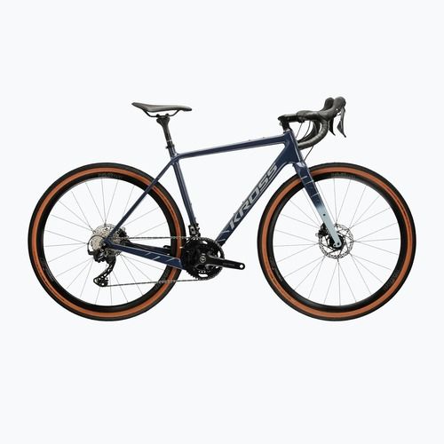 Gravelbike KROSS Esker 8.0 navy/blue/gloss