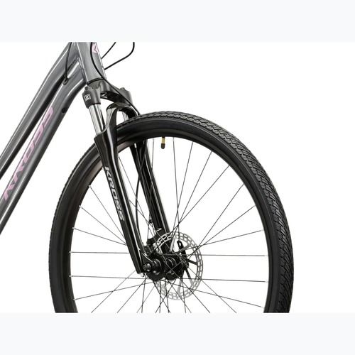 Damen-Crossrad KROSS Evado 4.0 In grey/pink/gloss