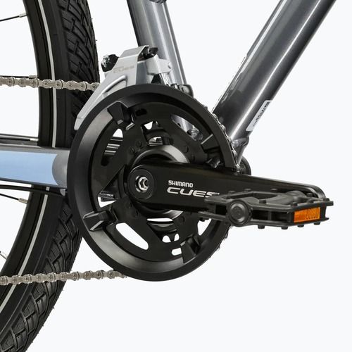 Damen-Crossrad KROSS Evado 5.0 In grey/blue/gloss