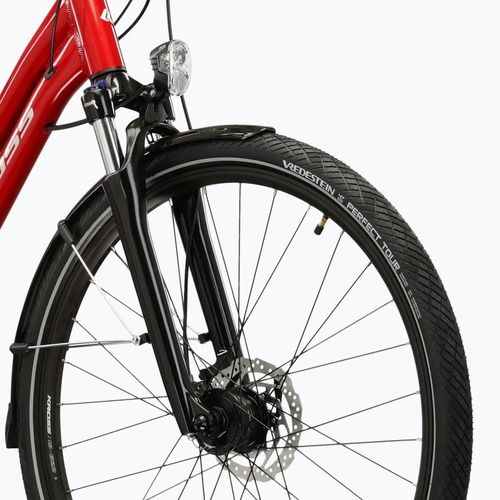 Damen-Trekkingrad KROSS Trans 5.0 In red/silver/gloss