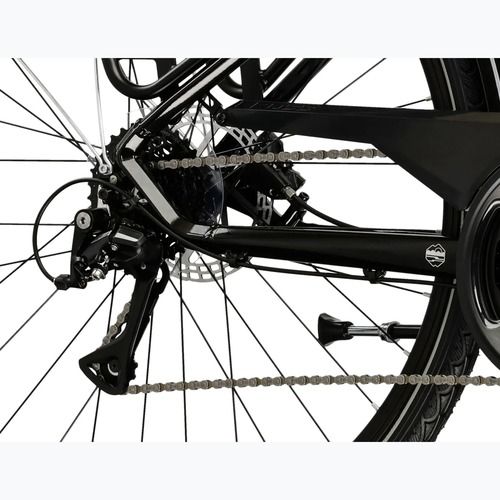 Damen-Trekkingrad KROSS Trans 4.0 In black/silver/gloss