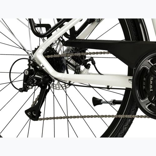 Damen-Trekkingrad KROSS Trans 3.0 In pearl/black/gloss