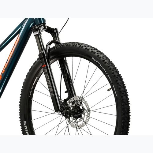 Jugendfahrrad KROSS Level Jr 5.0 Türkis/Orange/Glanz