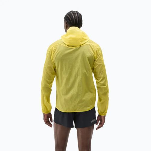 Herren Laufjacke HOKA Skyflow neon hoka citrus