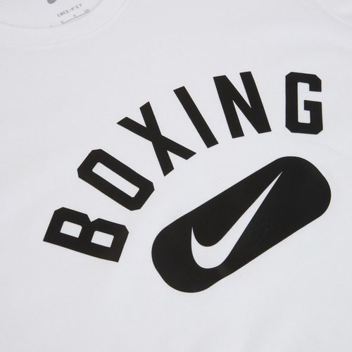 Herren Trainingsshirt Nike Boxing Disc DFC white/black
