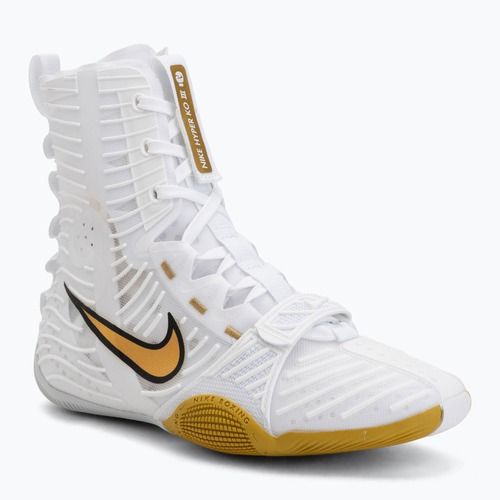 Boxerstiefel Nike HyperKo 3 white/metallic gold