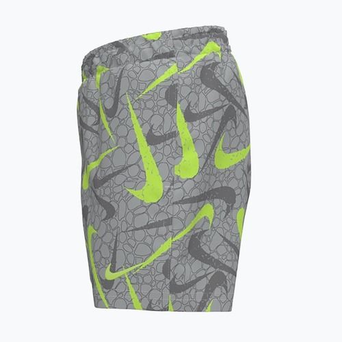 Kinder-Badeshorts Nike Breaker Pebble 4" Volley wolf grey