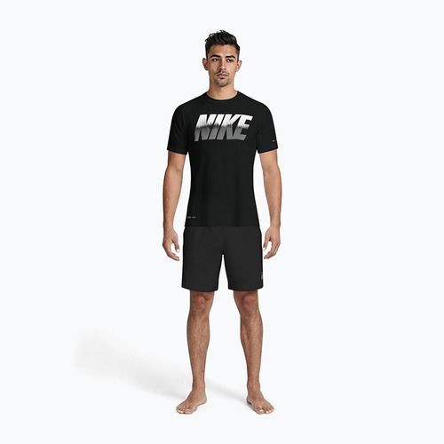Herren T-Shirt Nike Hydroguard Ocean Merge black