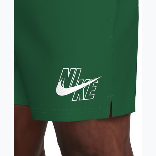 Herren-Badeshorts Nike Lap Logo 5" Volley malachite