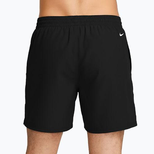 Herren-Badeshorts Nike Lap Logo 5" Volley black