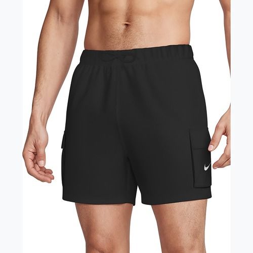 Herren-Badeshorts Nike Voyage Solid Essential 5" Volley black