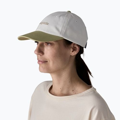 Basecap Patagonia Fitz Roy Icon Trad birch white/gumtree green