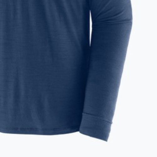 Longsleeve Herren Patagonia Cap Cool Merino Blend Graphic heritage header/clement blue