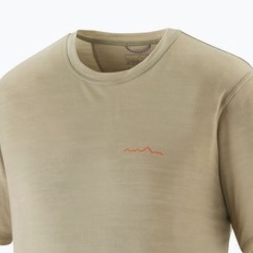 Shirt Herren Patagonia Cap Cool Merino Blend Graphic Shirt multi-pitch/weathered stone