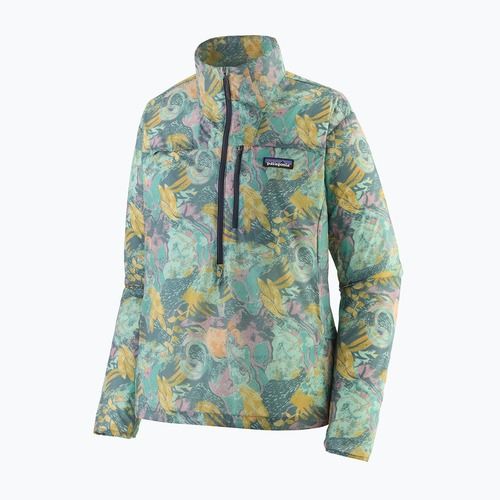 Damenpullover Patagonia Houdini Stash 1/2-Zip moon tripper/blue sage