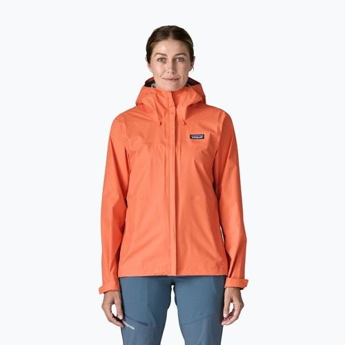 Damen-Regenjacke Patagonia Torrentshell 3L Rain peach sorbet