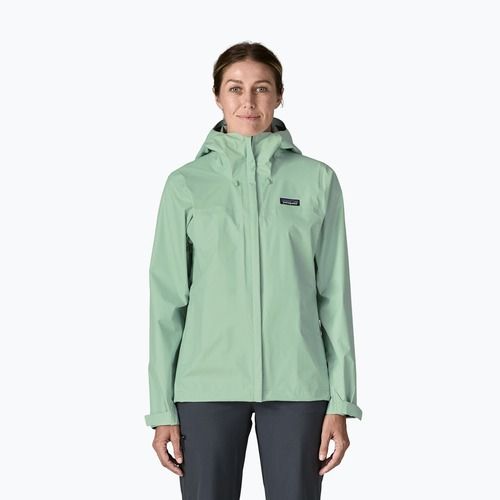 Damen-Regenjacke Patagonia Torrentshell 3L Rain thin ice