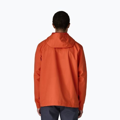 Herren-Regenjacke Patagonia Outdoor Everyday Rain coal orange