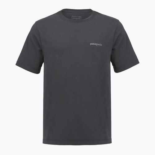 Herren T-Shirt Patagonia P-6 Logo ink black
