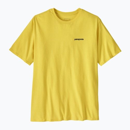 Herren T-Shirt Patagonia P-6 Logo Responsibili-Tee p-6 outline/lemon zest