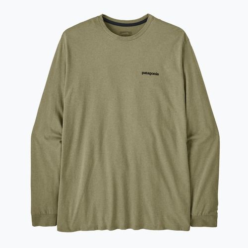 Herren-Langarmshirt Patagonia P-6 Logo Responsibili p-6 outline/gumtree green