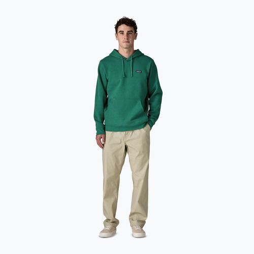 Herren Sweatshirt Patagonia P-6 Logo Uprisal gem green