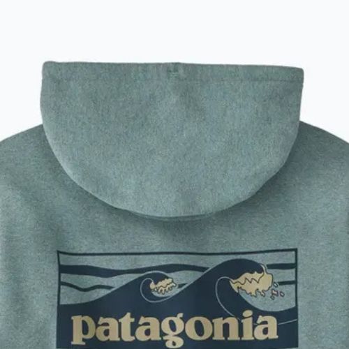Herrenpullover Patagonia Boardshort Logo Uprisal Hoody blue sage
