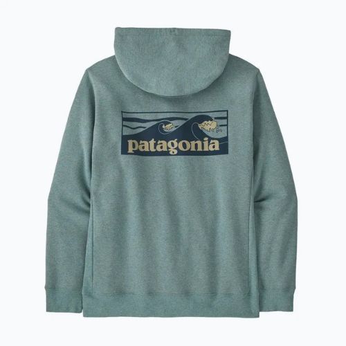 Herrenpullover Patagonia Boardshort Logo Uprisal Hoody blue sage