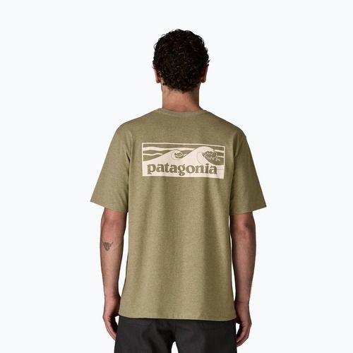 Herren T-Shirt Patagonia Boardshort Logo Pocket Responsibili gumtree green