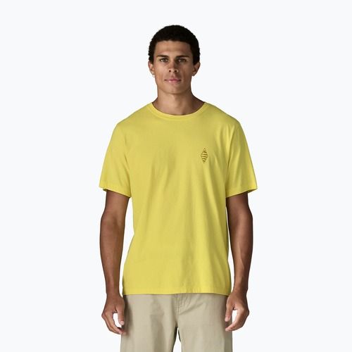 Shirt Herren Patagonia Water People Spotter lemon zest