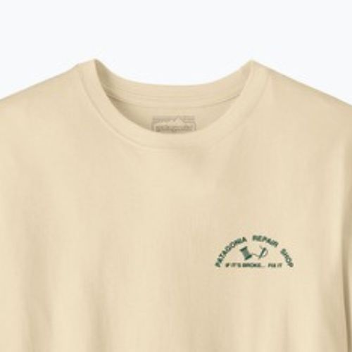 Shirt Herren Patagonia Repair Shop undyed natural