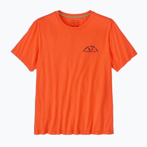 Shirt Herren Patagonia Repair Shop orange peel