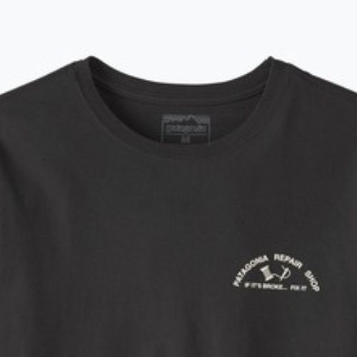 Shirt Herren Patagonia Repair Shop ink black