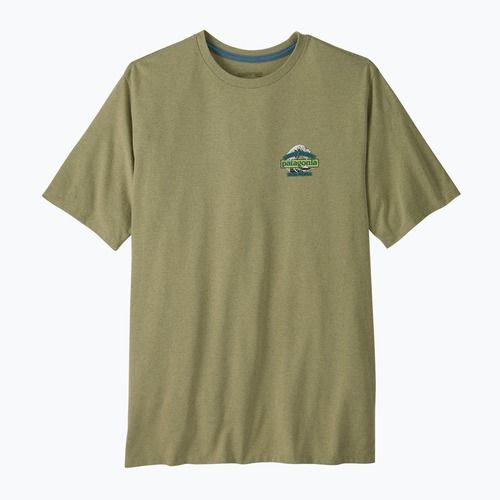 Trekkingshirt Herren Patagonia Great Waves Responsibili Tee gumtree green