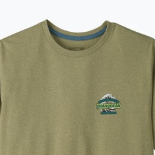 Trekkingshirt Herren Patagonia Great Waves Responsibili Tee gumtree green