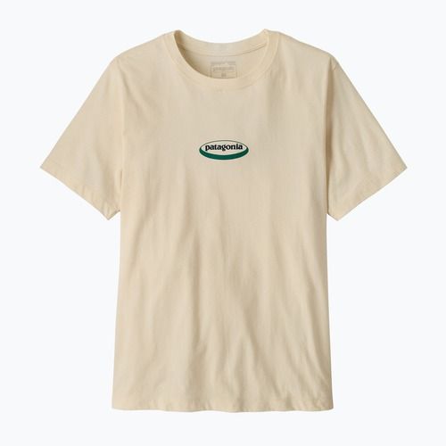 Herren T-Shirt Patagonia '95 Oval Logo undyed natural