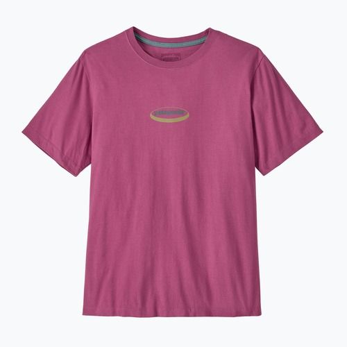 Shirt Herren Patagonia '95 Oval Logo faded magenta