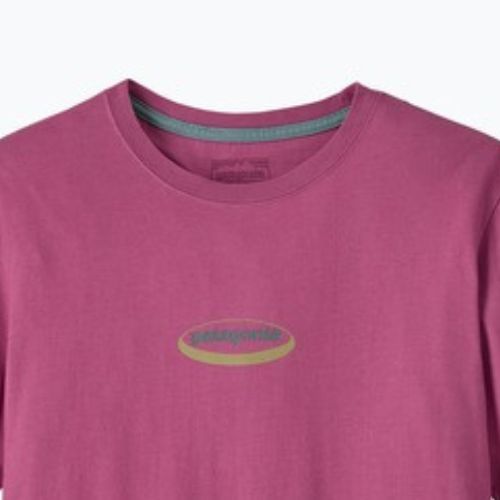 Shirt Herren Patagonia '95 Oval Logo faded magenta