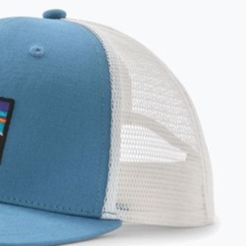 Basecap Patagonia P-6 Logo Trucker shore blue
