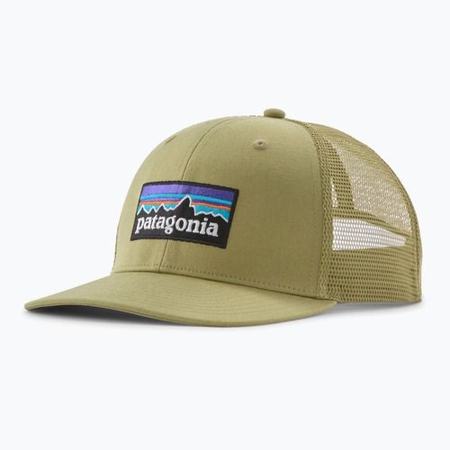 Basecap Patagonia P-6 Logo Trucker gumtree green