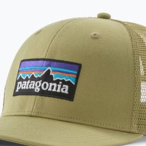 Basecap Patagonia P-6 Logo Trucker gumtree green