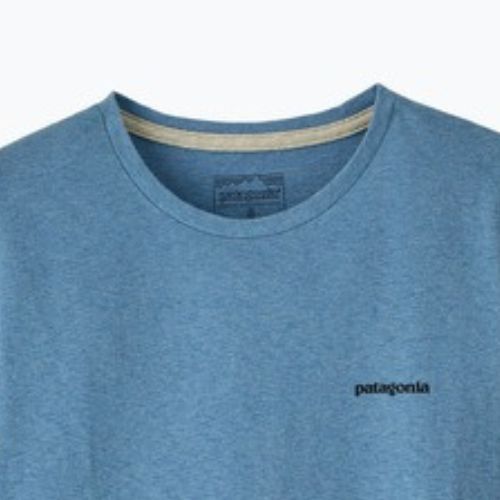 Shirt Damen Patagonia P-6 Logo Responsibili-Tee shore blue