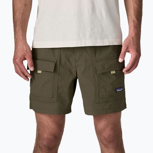 Herrenshorts Patagonia Outdoor Everyday 6" basin green
