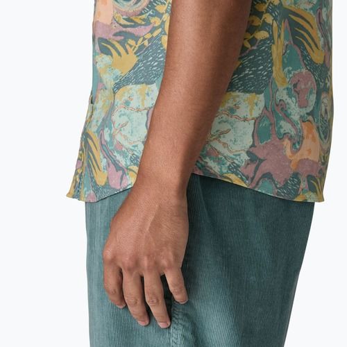 Herrenhemd Patagonia Go To moon tripper/blue sage