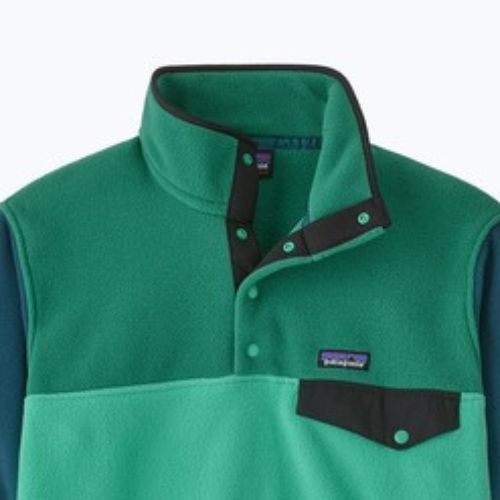 Herren-Trekkingpullover Patagonia LW Synch Snap-T P/O aqua stone