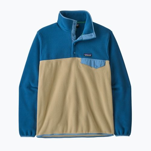 Herren-Trekkingpullover Patagonia LW Synch Snap-T P/O nautilus tan