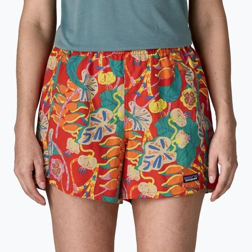 Damen Shorts Patagonia Baggies 5" tropiclimb/hot ember