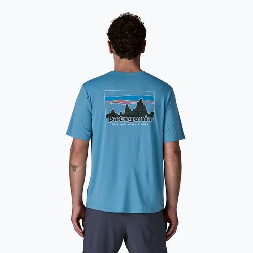 Shirt Herren Patagonia Capilene Cool Daily - '73 Skyline shore blue/light shore blue x-dye