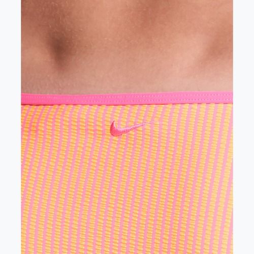Unterteil des Badeanzugs Nike Ripple Texture Hipster Bikini pink glow